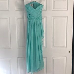 David’s Bridal Spa colored dress